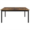 Table basse Chêne Fumé 100 x 100 x 45 cm Bois d'ingénierie 627116627116