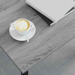 Table basse Gris Sonoma 50 x 50 x 36 cm Bois d'ingénierie 627123627123