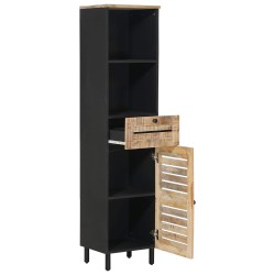Cabinet de salle de bain Marron et Noir 38 x 33,5 x 160 cm 627126627126