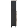 Cabinet de salle de bain Marron et Noir 38 x 33,5 x 160 cm 627126627126