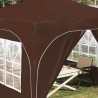 Tente de fête pop-up 290 x 290 x 245 cm Marron 627127627127