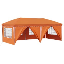 Tente de fête pop-up 575 x 288 x 245 cm Orange 627128627128