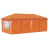 Tente de fête pop-up 575 x 288 x 245 cm Orange 627128627128