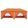 Tente de fête pop-up 575 x 288 x 245 cm Orange 627128627128