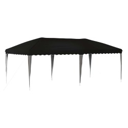 Tente de fête pop-up 575 x 290 x 245 cm Noir 627129627129