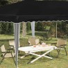 Tente de fête pop-up 575 x 290 x 245 cm Noir 627129627129