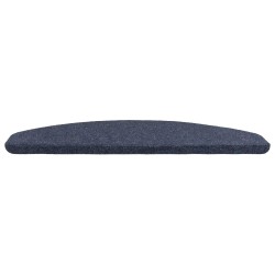 Tapis d'escalier auto-adhésifs 15 pcs Bleu 80 x 28 x 3,5 cm 627130627130