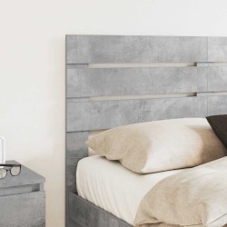 Tête de lit Gris béton Bois d'ingénierie 627145627145