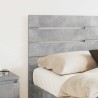 Tête de lit Gris béton Bois d'ingénierie 627145627145