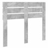 Tête de lit Gris béton Bois d'ingénierie 627145627145