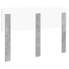 Tête de lit Gris béton Bois d'ingénierie 627146627146