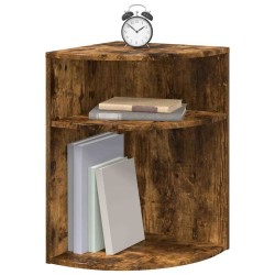 Table d'appoint Chêne fumé 39,7 x 39,7 x 60 cm 627147627147