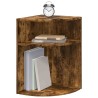 Table d'appoint Chêne fumé 39,7 x 39,7 x 60 cm 627147627147