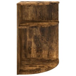 Table d'appoint Chêne fumé 39,7 x 39,7 x 60 cm 627147627147