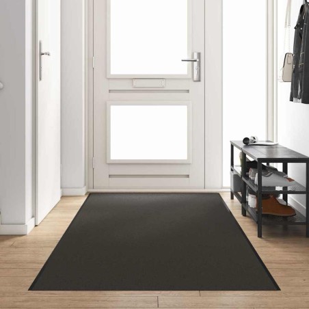 Tapis d'entrée Anthracite et noir 120 x 350 cm Polyamide et PVC 627149627149