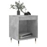 Tables de chevet 2 pcs gris béton 40x35x50 cm bois d’ingénierie 627159627159