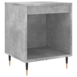 Tables de chevet 2 pcs gris béton 40x35x50 cm bois d’ingénierie 627159627159