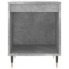 Tables de chevet 2 pcs gris béton 40x35x50 cm bois d’ingénierie 627159627159