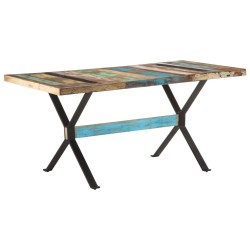 Table de salle à manger 160x80x76cm Bois de récupération massif 627160627160