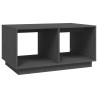 Table basse Gris 80x50x40 cm Bois massif de pin 627161627161