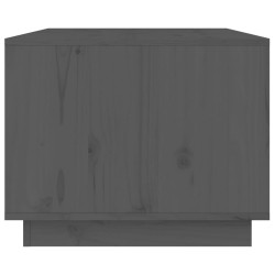 Table basse Gris 80x50x40 cm Bois massif de pin 627161627161
