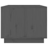 Table basse Gris 80x50x40 cm Bois massif de pin 627161627161