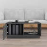 Table basse Gris 80x50x35,5 cm Bois massif de pin 627162627162