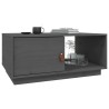 Table basse Gris 80x50x35,5 cm Bois massif de pin 627162627162