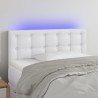 Tête de lit à LED Blanc 90x5x78/88 cm Similicuir 627163627163