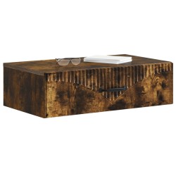 Table d'appoint murale Chêne fumé 59 x 34,5 x 17 cm 627165627165