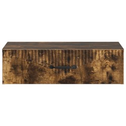 Table d'appoint murale Chêne fumé 59 x 34,5 x 17 cm 627165627165