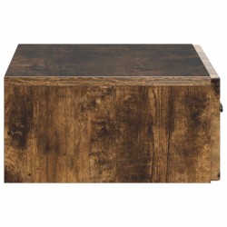 Table d'appoint murale Chêne fumé 59 x 34,5 x 17 cm 627165627165