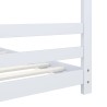 Cadre de lit d'enfant Blanc Bois de pin massif 80x160 cm 627168627168