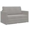 Canapé-Lit Gris clair 124 x 71 x 78 cm Velours 627169627169