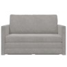Canapé-Lit Gris clair 124 x 71 x 78 cm Velours 627169627169
