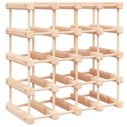 Casier à vin pour 20 bouteilles 46,5x23x46,5 cm pin massif 627170627170