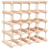Casier à vin pour 20 bouteilles 46,5x23x46,5 cm pin massif 627170627170