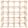 Casier à vin pour 20 bouteilles 46,5x23x46,5 cm pin massif 627170627170