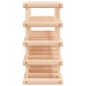 Casier à vin pour 20 bouteilles 46,5x23x46,5 cm pin massif 627170627170