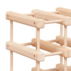 Casier à vin pour 20 bouteilles 46,5x23x46,5 cm pin massif 627170627170