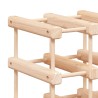 Casier à vin pour 20 bouteilles 46,5x23x46,5 cm pin massif 627170627170