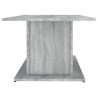 Table basse Sonoma gris 102x55,5x40 cm Bois d'ingénierie 627180627180
