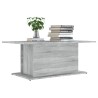 Table basse Sonoma gris 102x55,5x40 cm Bois d'ingénierie 627180627180