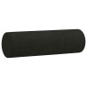 Canapé 3 places avec oreillers décoratifs noir 180 cm tissu 627183627183