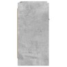 Tables de chevet 2 pcs Gris béton 40 x 30 x 60 cm 627187627187