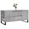 Table basse gris béton 102x44,5x50 cm bois d'ingénierie 627192627192