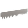 Bordure de Pelouse 10 pcs 103 x 20 cm métal Rouillé 627194627194