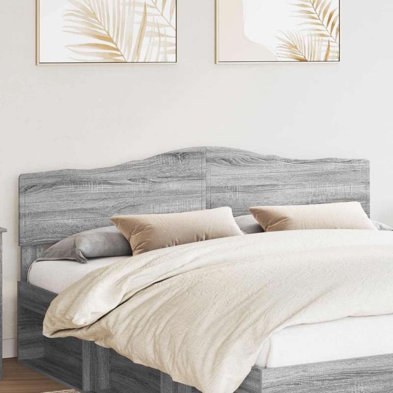Tête de lit Gris Sonoma Bois d'ingénierie 627195627195