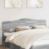 Tête de lit Gris Sonoma Bois d'ingénierie 627195627195