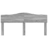 Tête de lit Gris Sonoma Bois d'ingénierie 627195627195
